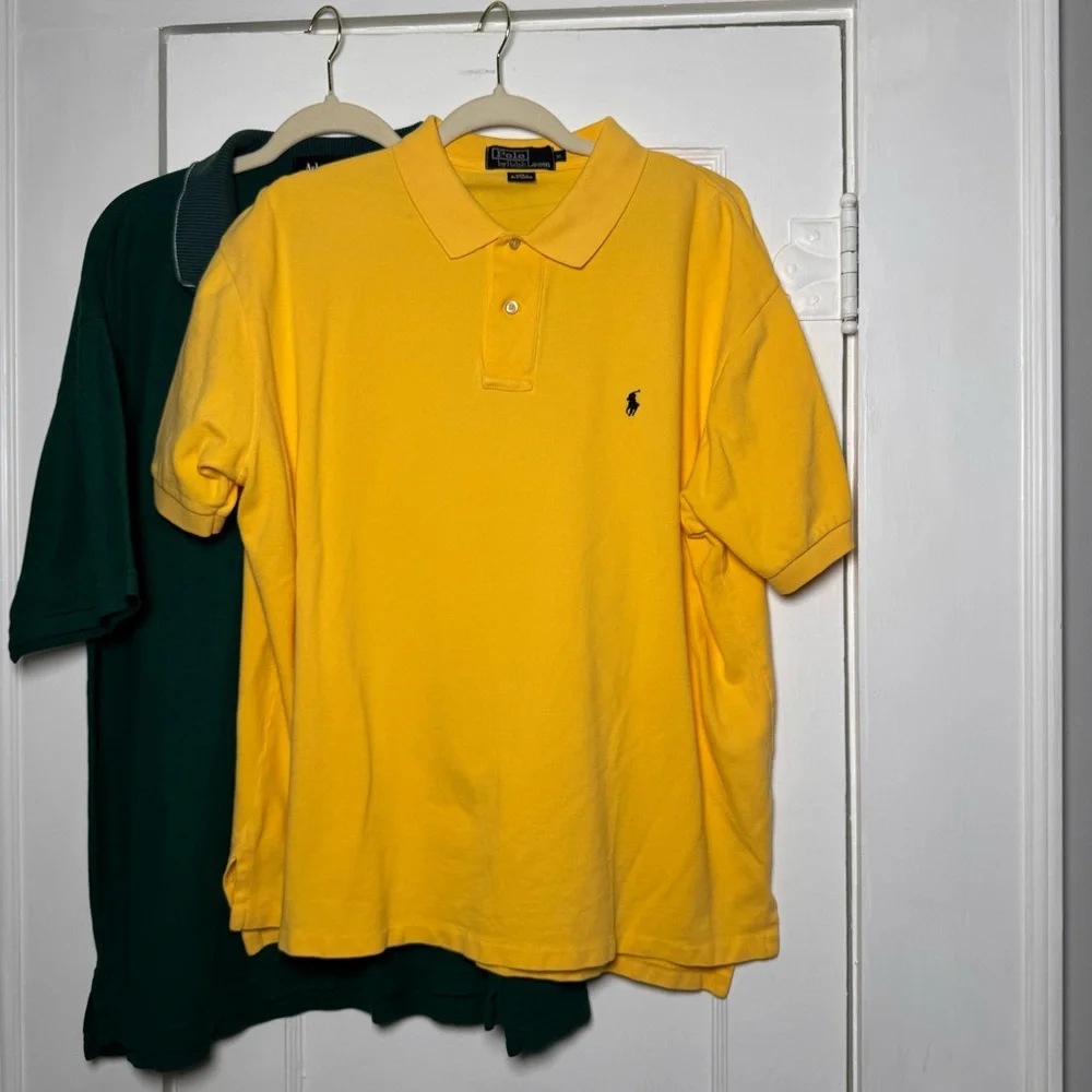 Polo Ralph Lauren and Ashworth Business Casual Polo Shirt Bundle of Three XL